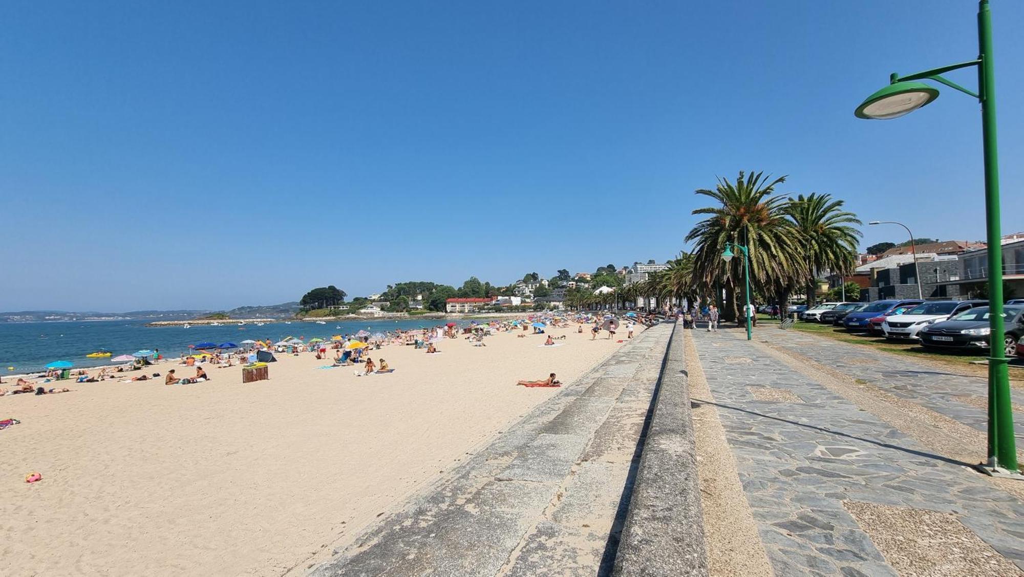ア・コルーニャPrecioso Atico Frente A La Playa De Santa Cristinaアパートメント エクステリア 写真